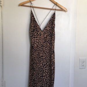 Sexy cheetah date night dress